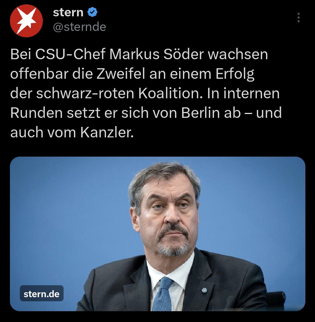 Markus Söder als Kanzler einer Minderheitsregierung?