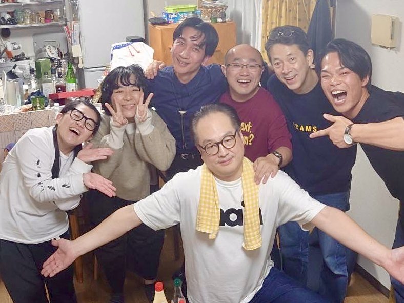 mst44's tweet image. さっき #なんめが で言ってた、
西川忠志さんが来てくださった宅飲みタコパと、
博多華味鳥の水たきスープ🍲

西川家のだしは、顆粒だしでした😇

#FM大阪