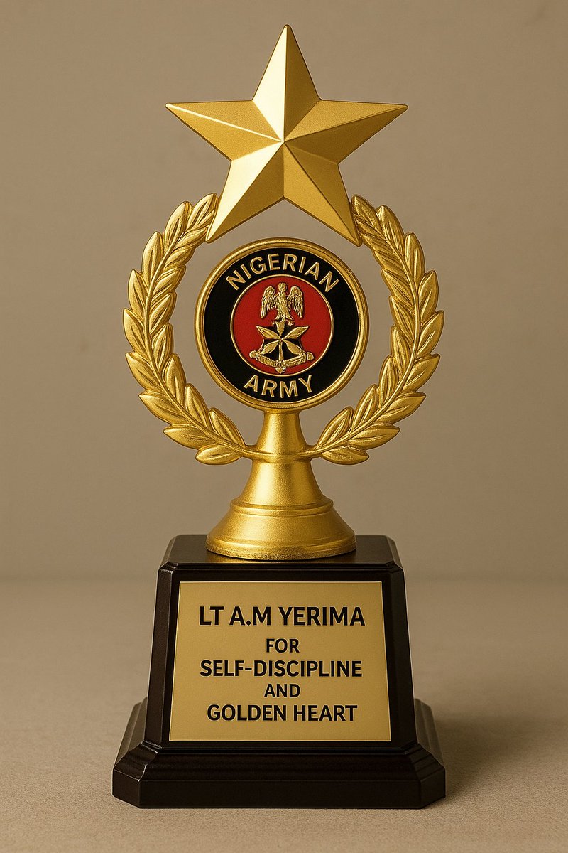 bugbe_frank's tweet image. I respect this force,this award of integrity is for LT AM YERIMA