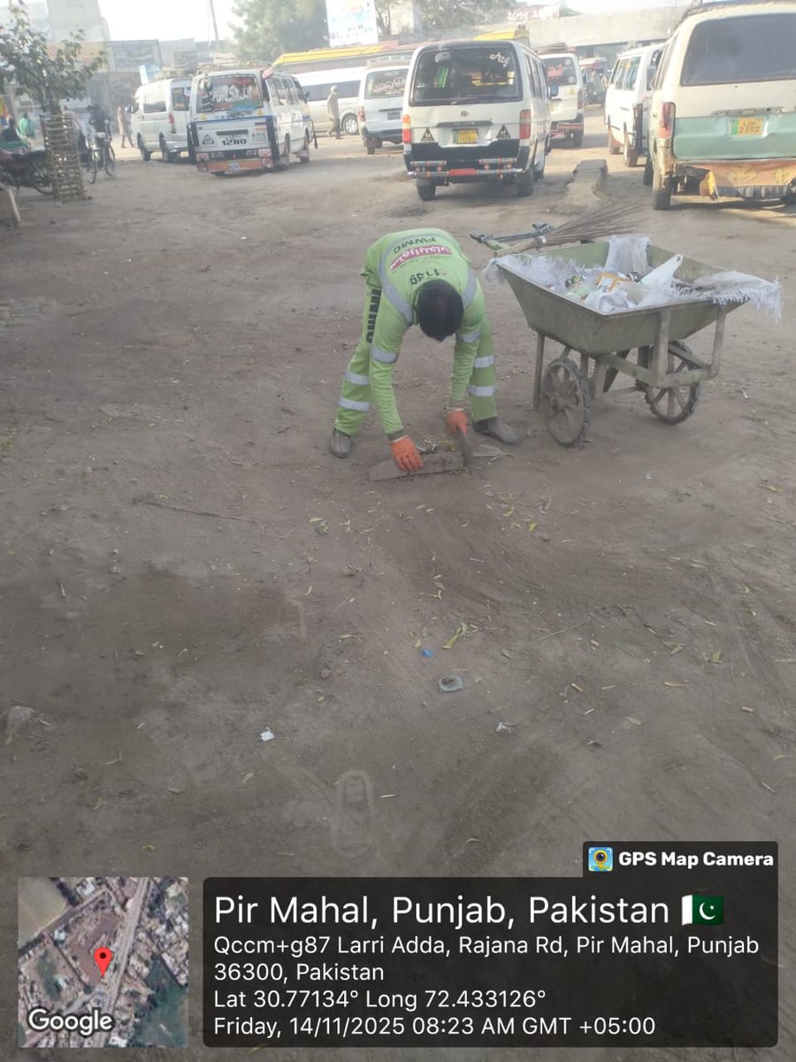 SuthraPPirmahal's tweet image. 🔹 Bus Stops — Twitter Post

تحصیل پیرمحل کے بس اسٹاپس پر صفائی مہم مؤثر انداز میں جاری ہے 🧽🚌
صاف ستھرے بس اسٹاپ = آرام دہ سفر 💚🌬️

#BusStops #CleanPunjab #Pirmahal #PunjabATCOP30