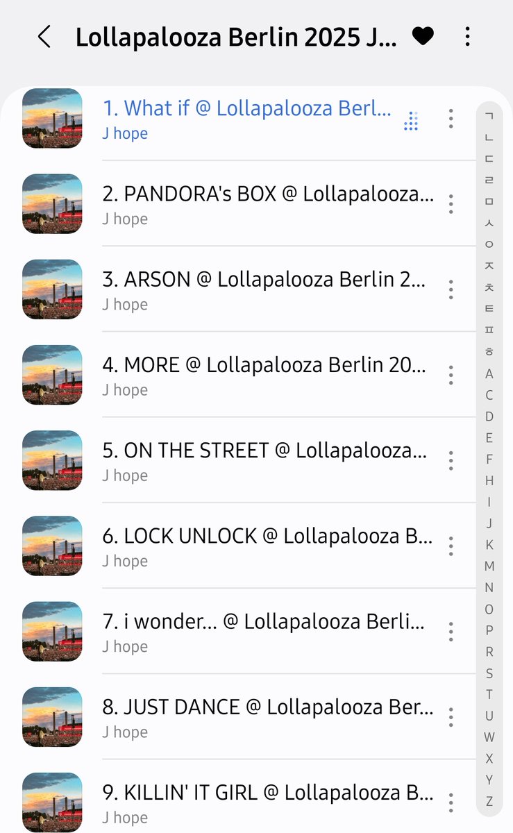 icemochijimin's tweet photo. 🎧JHOPE Lollapalooza Berlin 2025 음원공유🎵
총 23곡 22개파일

다운시 마음 &amp; RT로 흔적남겨주세요
재공유금지.재업금지입니다.
약 56시간 공유

링크는 댓글에. https://t.co/OOBFBKThmE