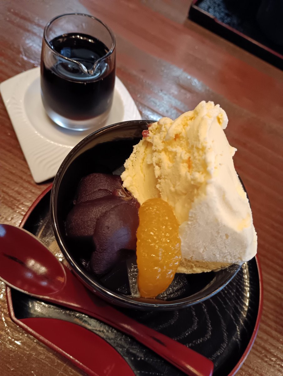 Post by きくらげ on X: クリームあんみつ