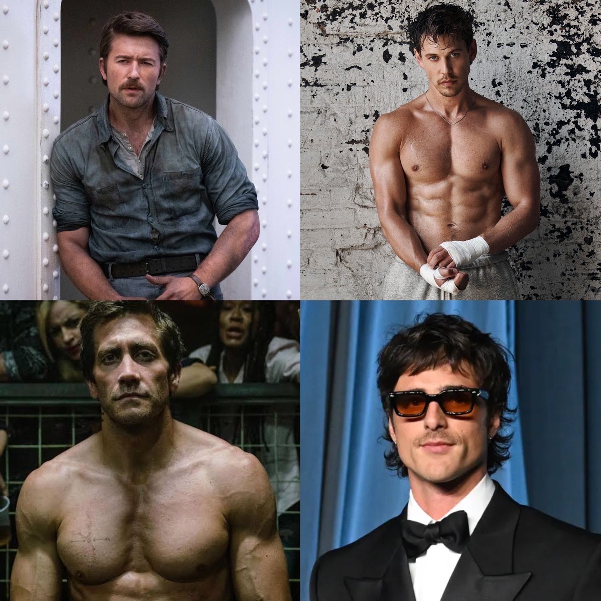 DCUAlert's tweet image. My top 4 picks to play Batman in the DCU 🦇

• Brandon Sklenar
• Austin Butler
• Jake Gyllenhaal
• Jacob Elordi