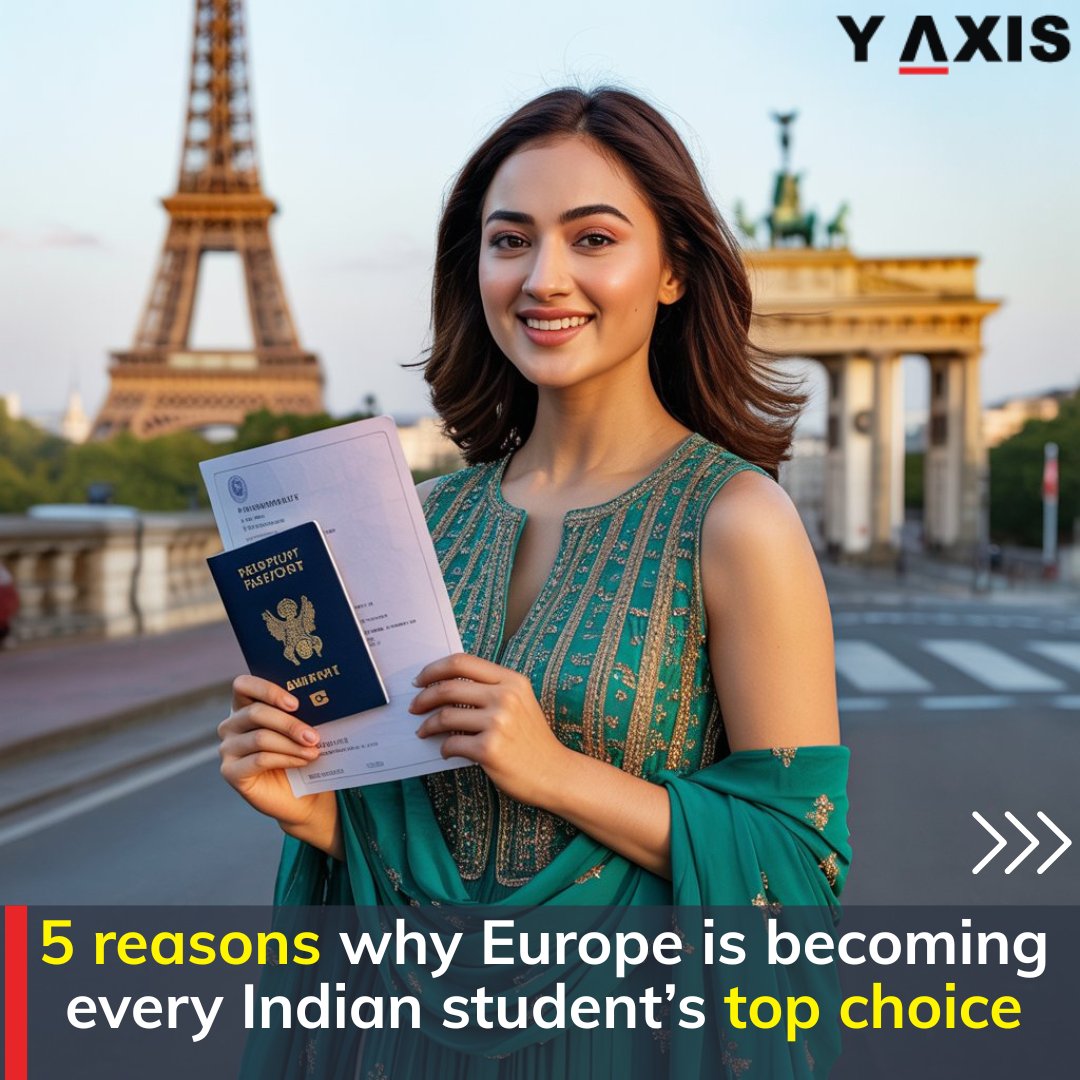yaxisstudy's tweet image. Europe is calling — and Indian students are answering! 🌍✨

From world-class education to affordable tuition and incredible post-study opportunities.
 Explore your perfect study destination in Europe with Y-Axis.
👉 y-axis.com/visa/study/

#StudyInEurope #EuropeEducation