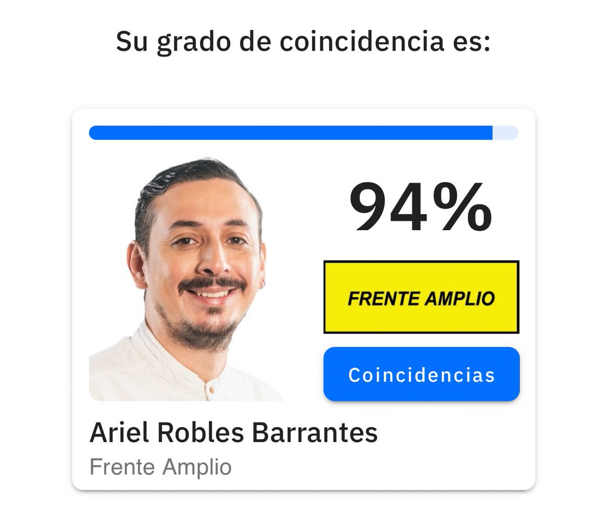 Aparentemente, salí más frenteamplista que un diputado del Frente Amplio jajaja