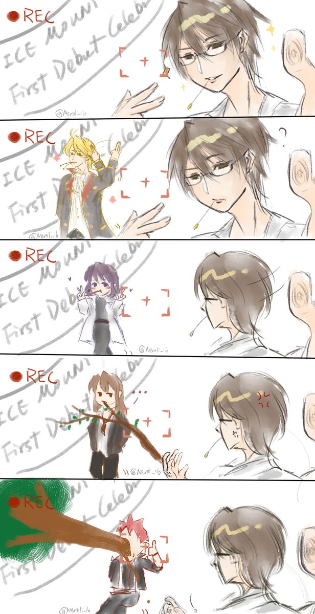 #アイスマウンテン
Me and the bros but we're into some kinda weird competition-
Drawing this for that very only or uh twoly of my aisuma enjoyer oomfs