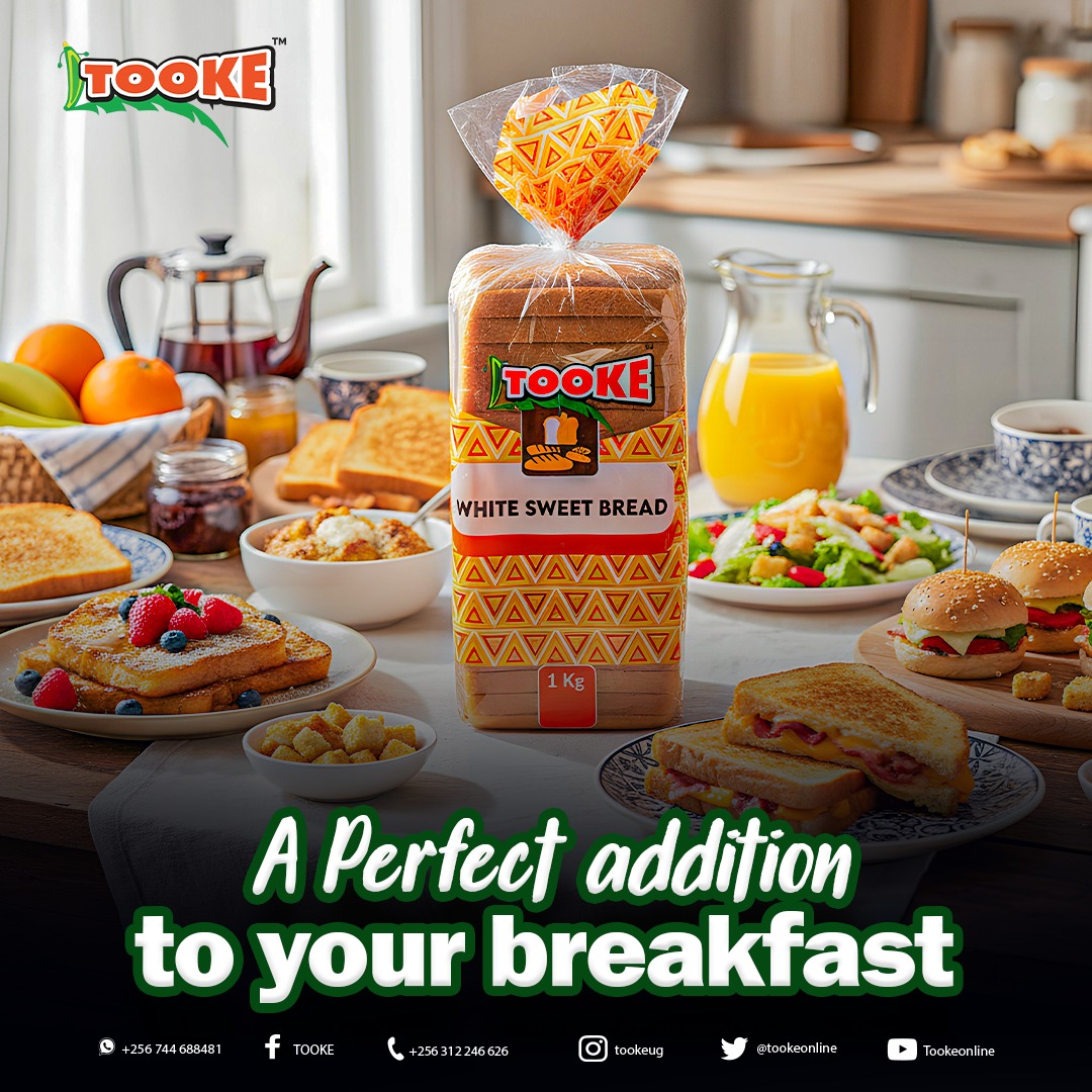 “From our Green banana farms to your breakfast table, <a href="/tookeonline/">Tooke</a> makes mornings better, naturally! 

#TookeBreakfast
#TOOKE
#GreenBananaFlour
#GreenBananaValueAddition
#TookeBread