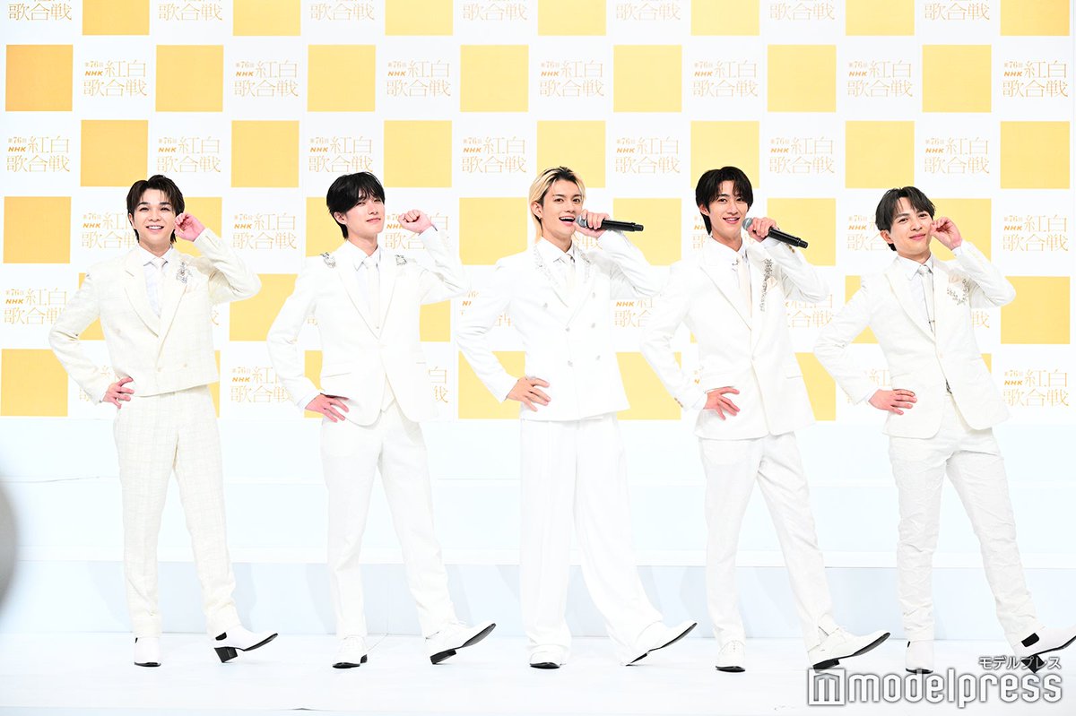 🔴第76回NHK紅白歌合戦⚪️】 M!LK、初出場で喜び分かち合う 佐野勇斗