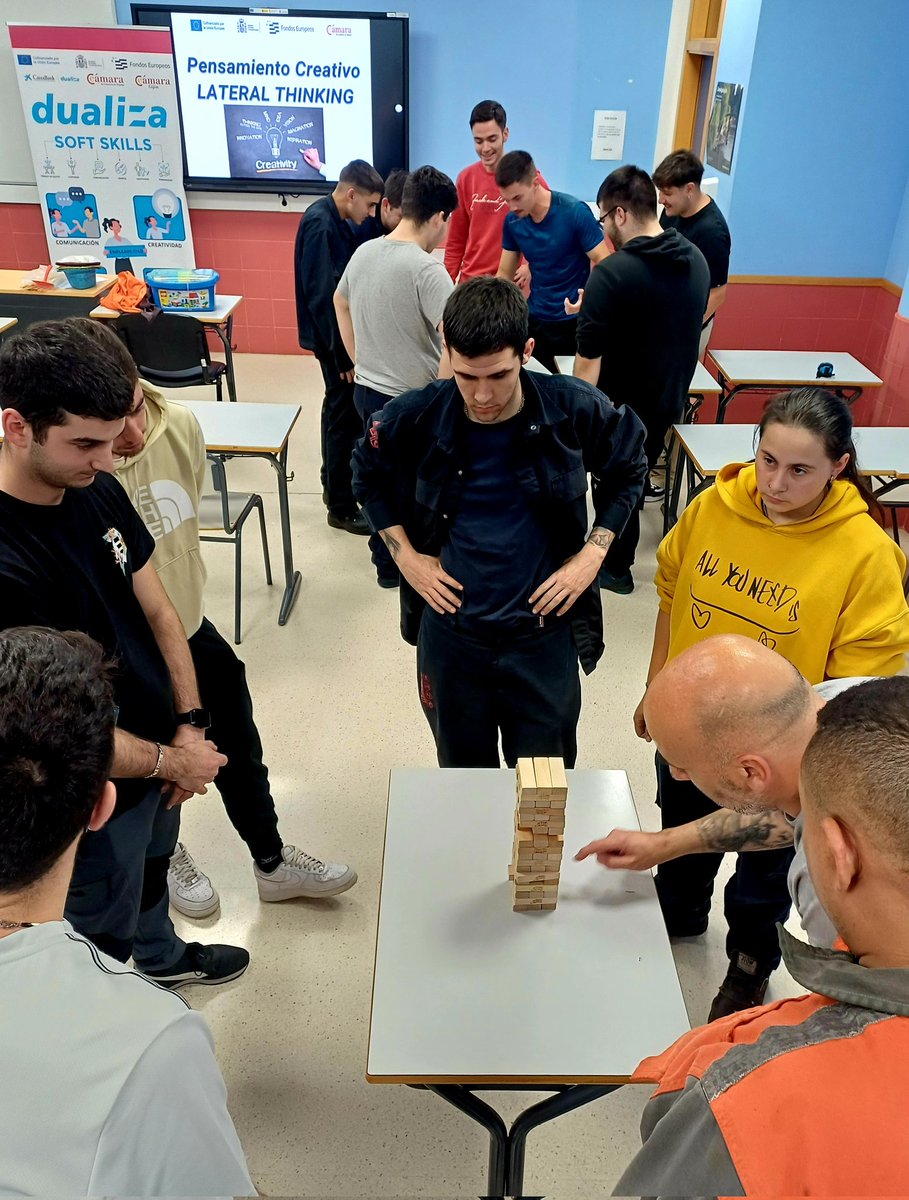 kriesgo's tweet image. Otro año más facilitando el entrenamiento y mejora en SOFT SKILLS #competencias con el alumnado del FP de los centros CIFP e IES de Gijón y Langreo en el marco del DUALIZA de @CamaraGijon con la metodología participativa desarrollada por @FIDACONSULTORES en acción a tope!!! 😀