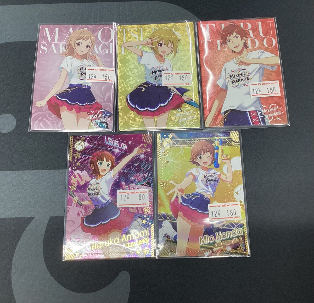 ツアマス】販売情報 先日稼働開始した 第3弾のカード各種入荷しました