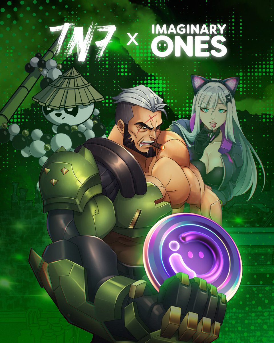 Imaginary_Ones's tweet image. Imaginary_Ones x @tn7_viu 
Building a bigger entertainment multiverse together.

Something’s cooking… and the TN7 community might just feel some $BUBBLE love soon.