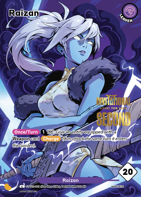 JCM1117's tweet image. 10k prize pool and these 3 beauties for the @AzukiTCG invitational in Jan 2026... fuqqqit im inviting myself

also note that ALL top 8 players, including 1st and 2nd place, will get the top 8 shao card 😊