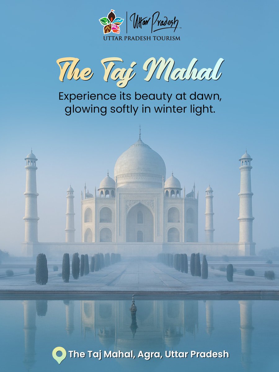 FINALLY, that time of the year is here!

When mornings are wrapped in fog, chai feels like a hug, and even the sun takes its time to rise. Winter hits different in Uttar Pradesh, slower, warmer, more soulful.

Don’t just watch it on your screen, come feel the winter magic in