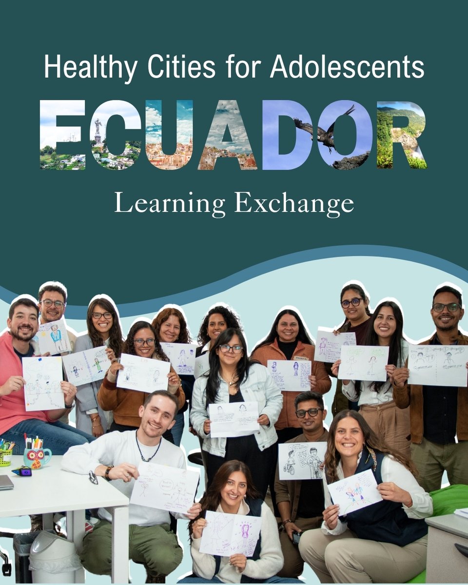 WRIIndia's tweet image. Inspiring conversations and vibrant city explorations defined our learning exchange on #HealthyCities4Adolescents with Lab XXI in Quito, Ecuador.

We shared insights from our Fondation Botnar and Ecorys-supported Safe, Vibrant &amp;amp; Healthy #PublicSpaces project.