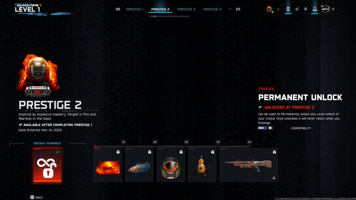 Lisciaa_'s tweet photo. Prestige 2 #BlackOps7 https://t.co/OFs6ZBWOGr