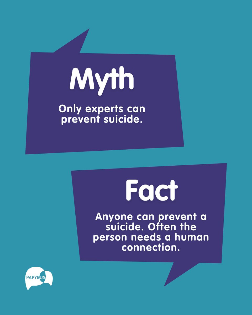 We all play a role in preventing young suicides.

Often, those who are feeling suicidal need a human connection and by reaching out to your loved ones, you can support them to stay safe from suicide. 💜
