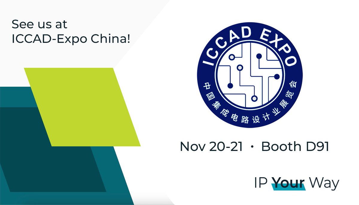 smartdv's tweet image. Heading to Chengdu next week for ICCAD-Expo China 2025.
Always excited to hear what teams are building next!

#SmartDV hubs.la/Q03T996v0