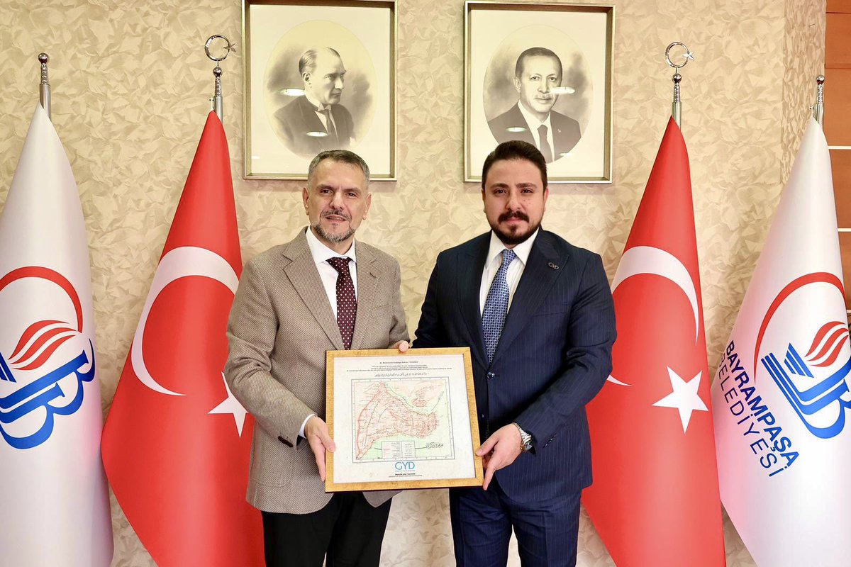 gyd_resmi's tweet photo. İstanbul Bayrampaşa Belediye Başkanı sayın @ibrahimakn ‘ı ziyarette bulunduk. Yeni görevinin Bayrampaşa’ya ve İstanbul’umuza hayırlı hizmetler getirmesini temenni ediyor, çalışmalarında üstün başarılar diliyoruz. https://t.co/j6F5l5MopM
