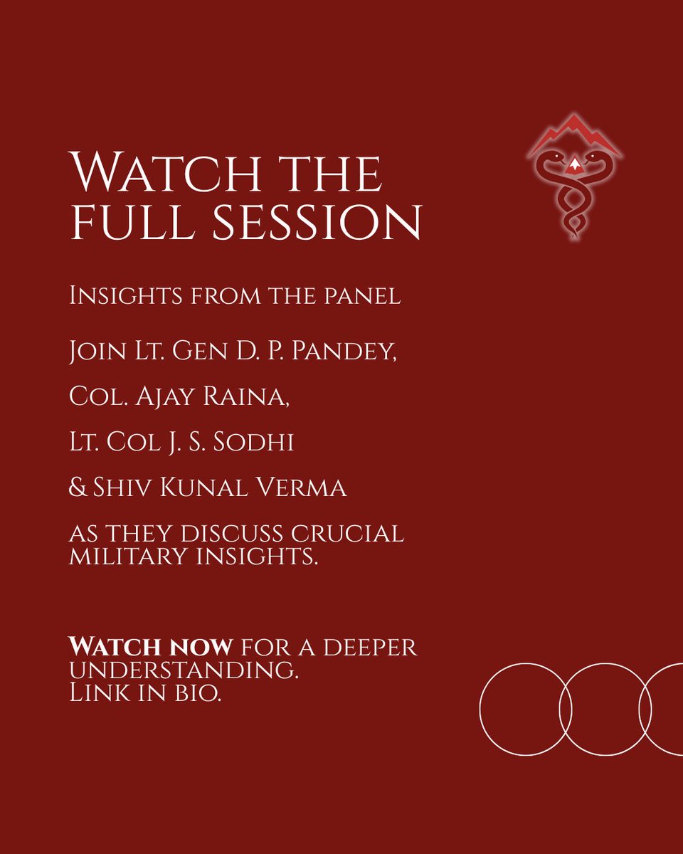 Watch this full panel discussion on #OperationSindoor with <a href="/LtGenDPPandey/">Devendra Pratap Pandey</a> <a href="/ajaykraina/">Col AJ🇮🇳</a> <a href="/JassiSodhi24/">Lt Col JS Sodhi (Retd)</a> &amp; <a href="/shivkunalverma/">Shiv Kunal Verma</a> 
👇🏼👇🏼👇🏼
youtu.be/iqIREaxpH8g

<a href="/RisingKashmir/">Rising Kashmir</a> <a href="/RajaMuneeb/">Raja Muneeb</a> <a href="/chandrachurg/">Chandrachur Ghose</a> <a href="/Iyervval/">Abhijit Iyer-Mitra</a> <a href="/Jehanzeb__/">Adv Jehanzeb Allaqaband</a> <a href="/UV_Srivastava/">Yuvraj</a>