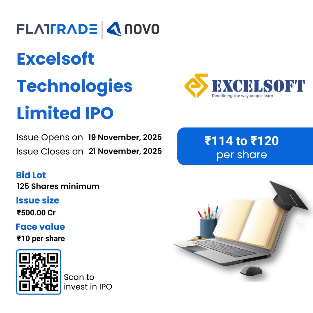 Flattradein's tweet image. Excelsoft Technologies IPO 💻
Engaged in delivering digital learning, testing, and content management solutions to institutions and enterprises.

Apply for IPO: novo.flattrade.in 

Know more: flattrade.in/kosh/excelsoft… 

#ExcelsoftTechnologiesIPO #EdTech  #IPOWithFT #IPOAlert…