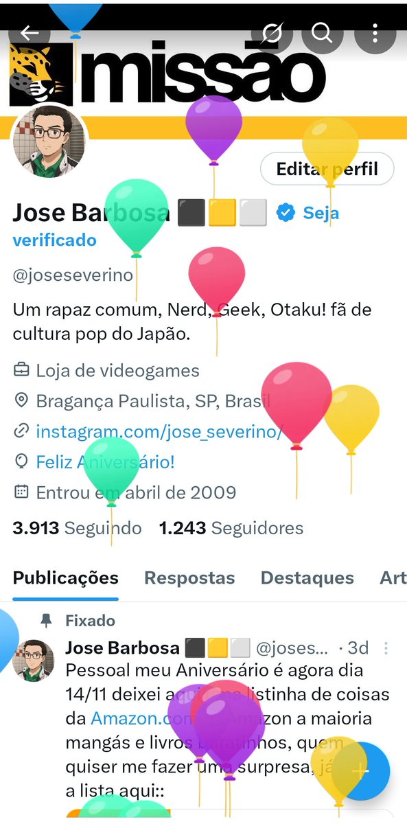 Subiram os Balões 😲🇧🇷🎉🎂