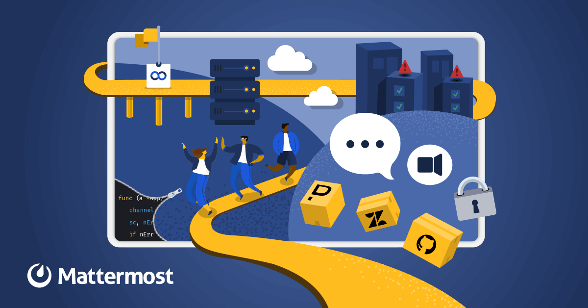 Mattermost's tweet photo. NEW: Desktop App v6.0 is now available - https://t.co/mZPSLuABsV https://t.co/rBKRaL4YLZ