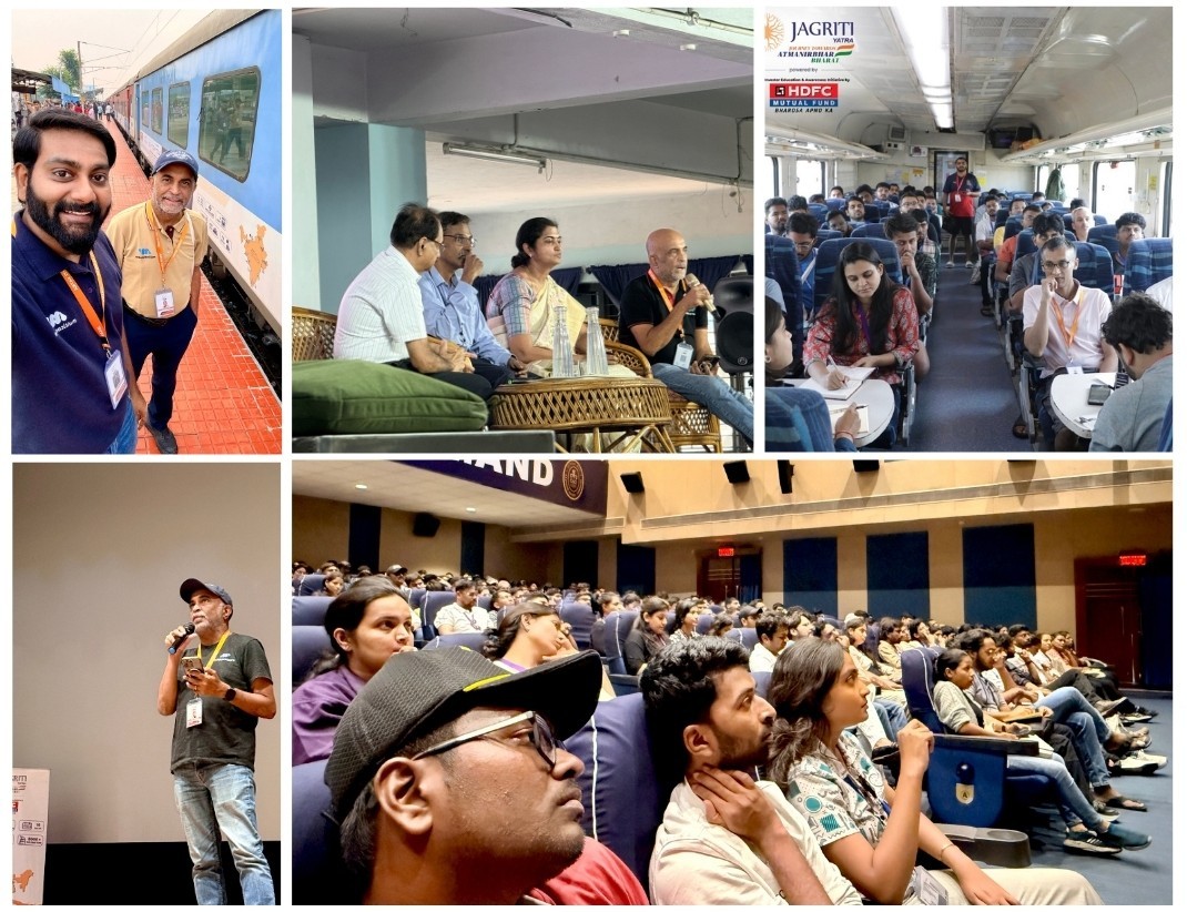 MulticoreWare's tweet image. Jagriti Yatra 2025 brought together brilliant minds and sparked big ideas. AGK Karunakaran led a powerful panel discussion on Frugal Innovation, Operational Discipline &amp;amp; Leadership.

#JagritiYatra #Innovation #Leadership #Entrepreneurship #Industryleaders #MulticoreWare
