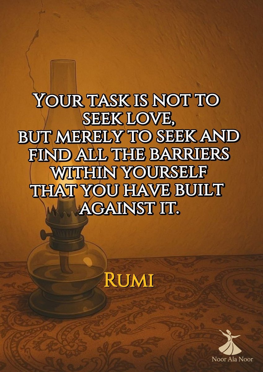 SoulRebirth_05's tweet image. Love is already present. Your real work is to remove the inner walls blocking it.