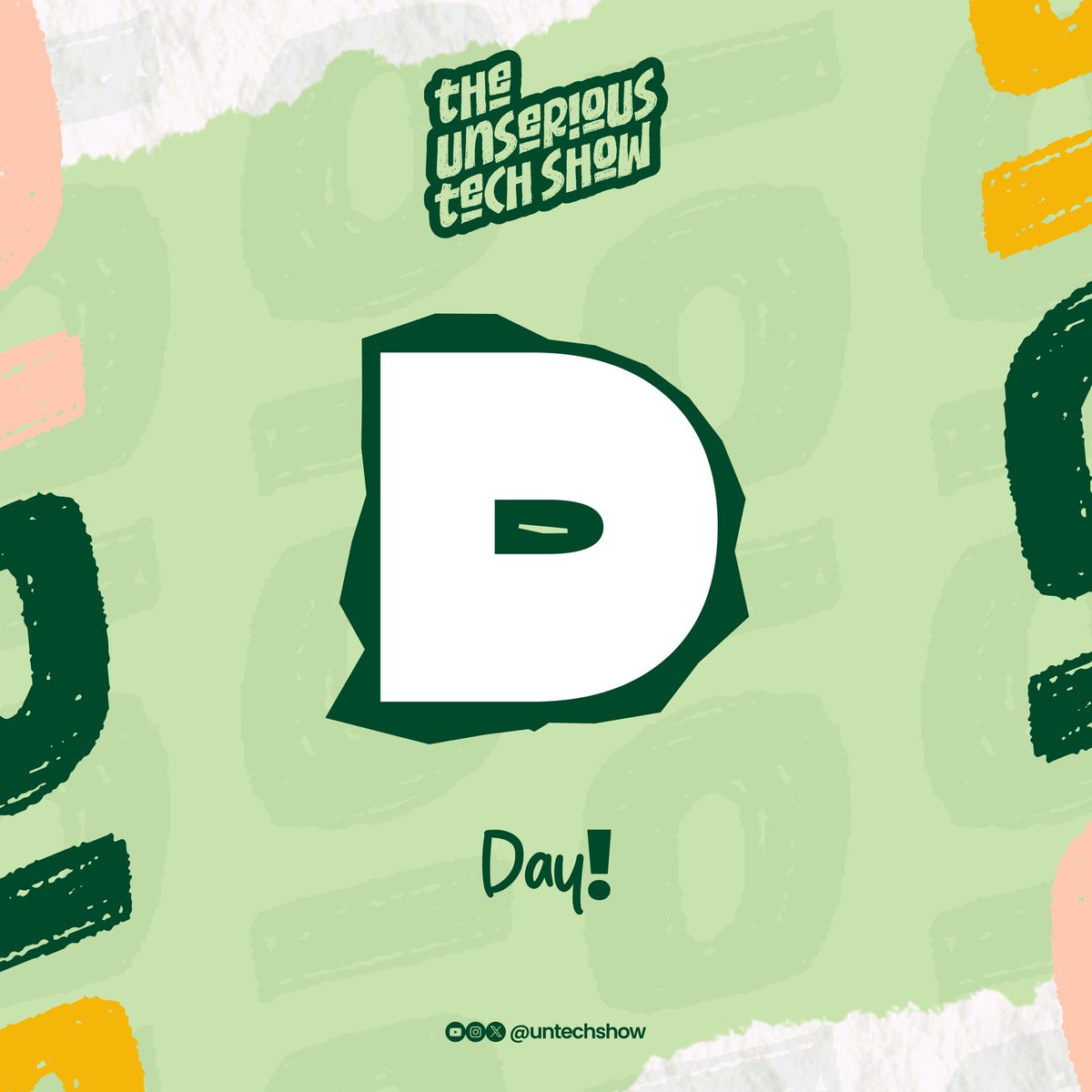 Today's day, plug in with us and block out the noise

6pm WAT youtube.com/watch?v=O2QwEb…