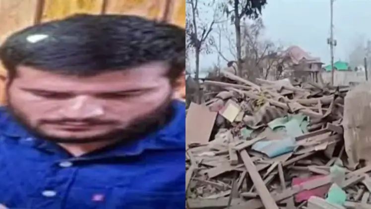 mkyindian's tweet image. Delhi Bomber Umar Mohammad&apos;s House In J&amp;amp;K Demolished By Security Forces

Security forces have demolished the Kashmir house of Umar Mohammed alias Umar un-Nabi, who triggered the car blast near Delhi&apos;s iconic Red Fort.

#WhiteCollarTerrorModule #Jihadists