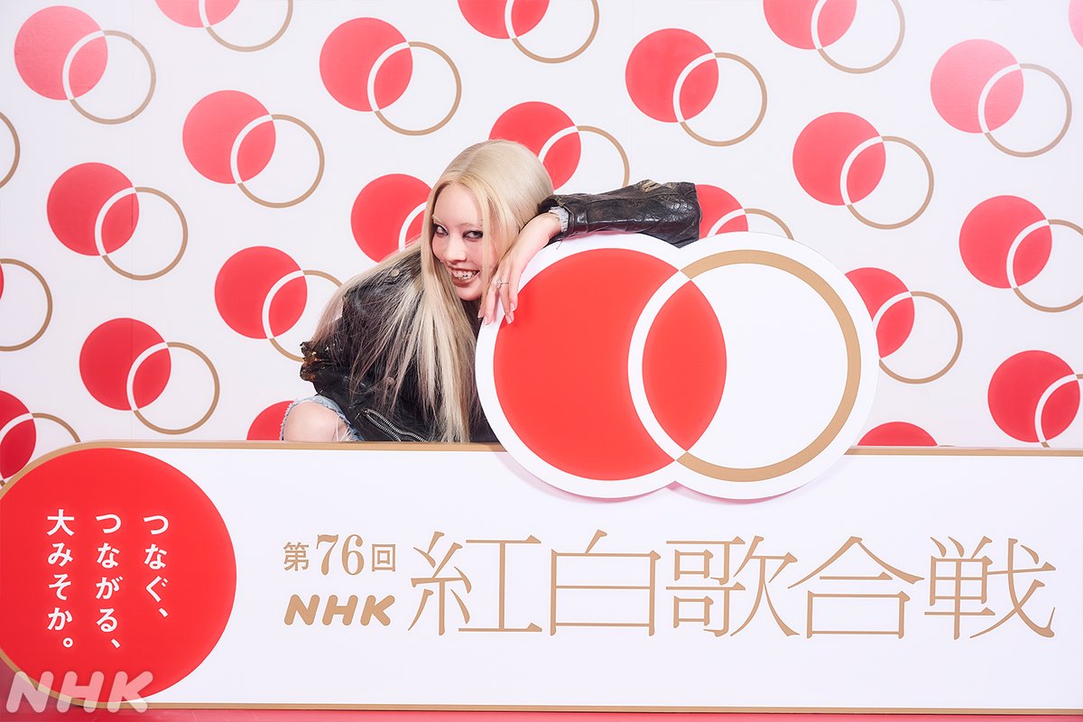 🔴第76回 #NHK紅白 ⚪️ 紅組初出場 #ちゃんみな さんからのメッセージ