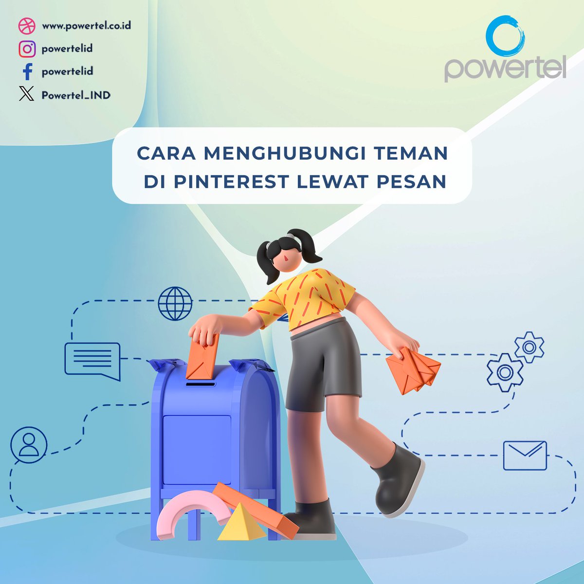Powertel_IND's tweet image. Cara Menghubungi Teman di Pinterest lewat Pesan

Pinterest kini bukan hanya tempat mencari inspirasi, tapi juga untuk terhubung lewat fitur pesan. Fitur ini bisa diakses di web, penasaran? Langsung simak yuk Netz.