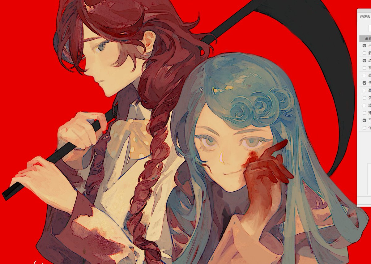 chocolatta_desu's tweet photo. 🩸 https://t.co/iLAlL2ZjIq