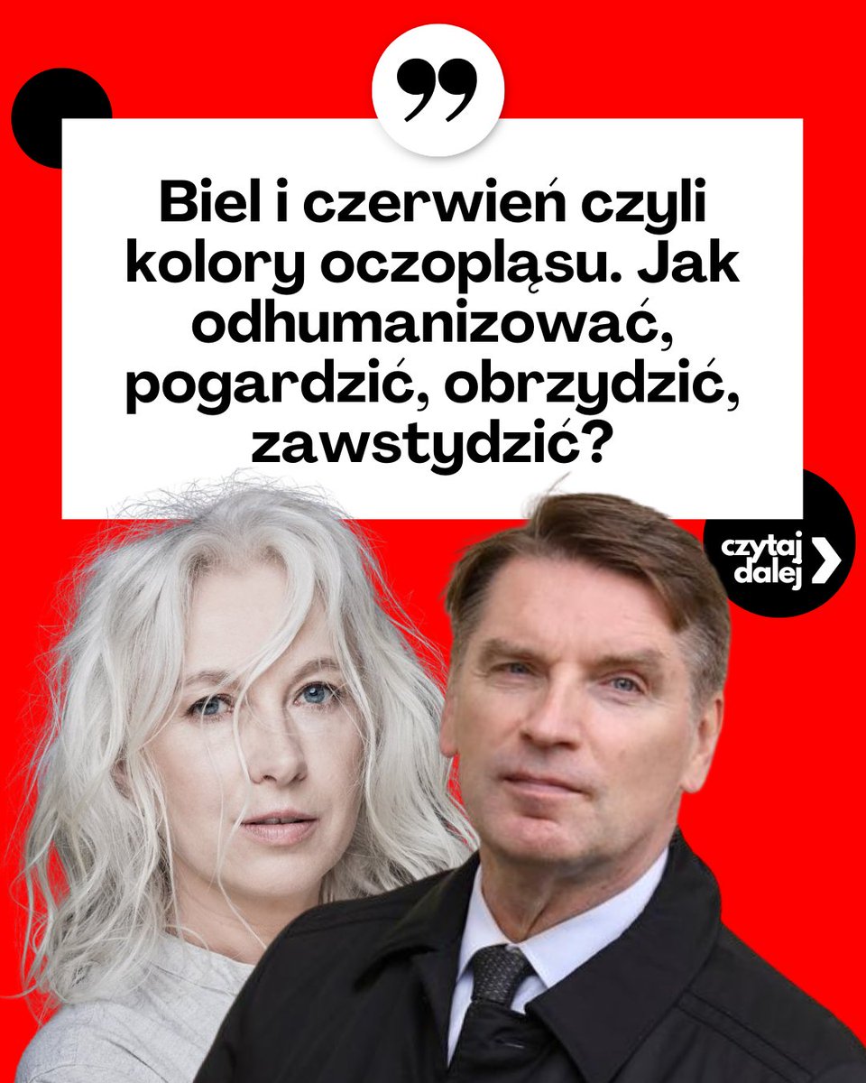 Za jedną rzecz kocham naszych samozwańczych inteligentocelebrytów. Że nie wstydzą się mówić, co naprawdę myślą i robią to z taką ostentacją, aby wyraźnie, na każdym kroku, podkreślić dobitnie swoją odrębność i inność, a tym samym wskazać ludziom w ich ujęciu "małym" cele w życiu.