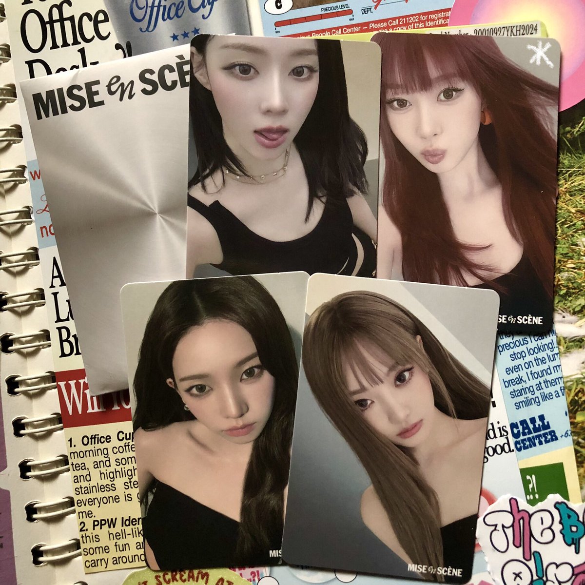 27__28's tweet photo. [ wts lfb ina ] want to sell aespa mise en scene photocard

• take set 120k free pc nabati ningning
winter &amp; giselle set 70k
karina &amp; ningning set 75k

• price inc all fees
• (*) factory damage
• bisa pake voc shopee vip pot. 20% 
• keep event with dp

dm to claim https://t.co/5COdblRuv0