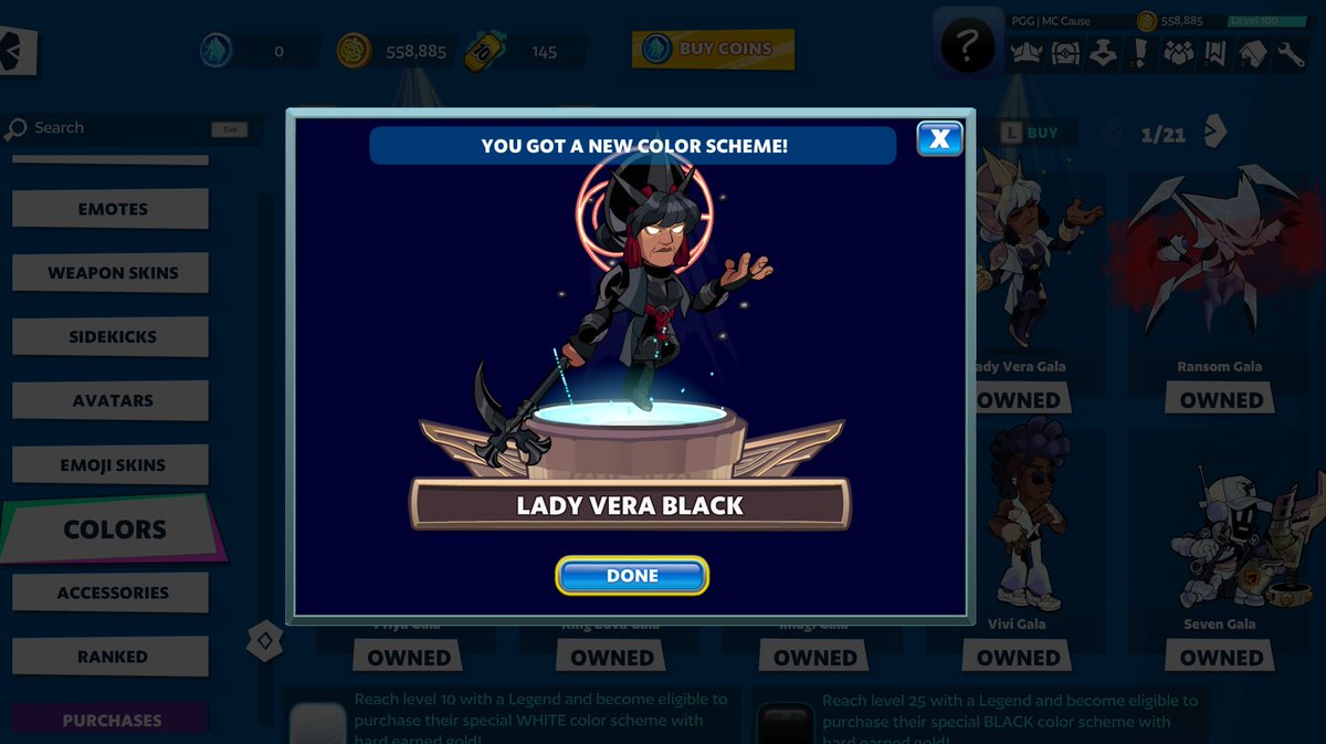 MCCause's tweet image. OMG I FINALLY DID IT!!! now i wait for the new legend reveal at bcx :)