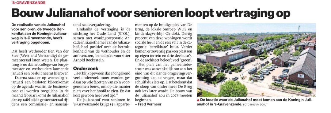 LPFWestland's tweet image. Bouw van Julianahof is dus van de door WV goeroe Duijsens van zomer 2024 naar 2027 geschoven in het positiefste scenario.

Wij voorspelde 2030 nadat de st. De Leuningjes was weggejaagd (2.5 mln schade) en de WOS onnodig snel en duur (1.7 mln) moest worden verplaatst. 🤧
#wldebat