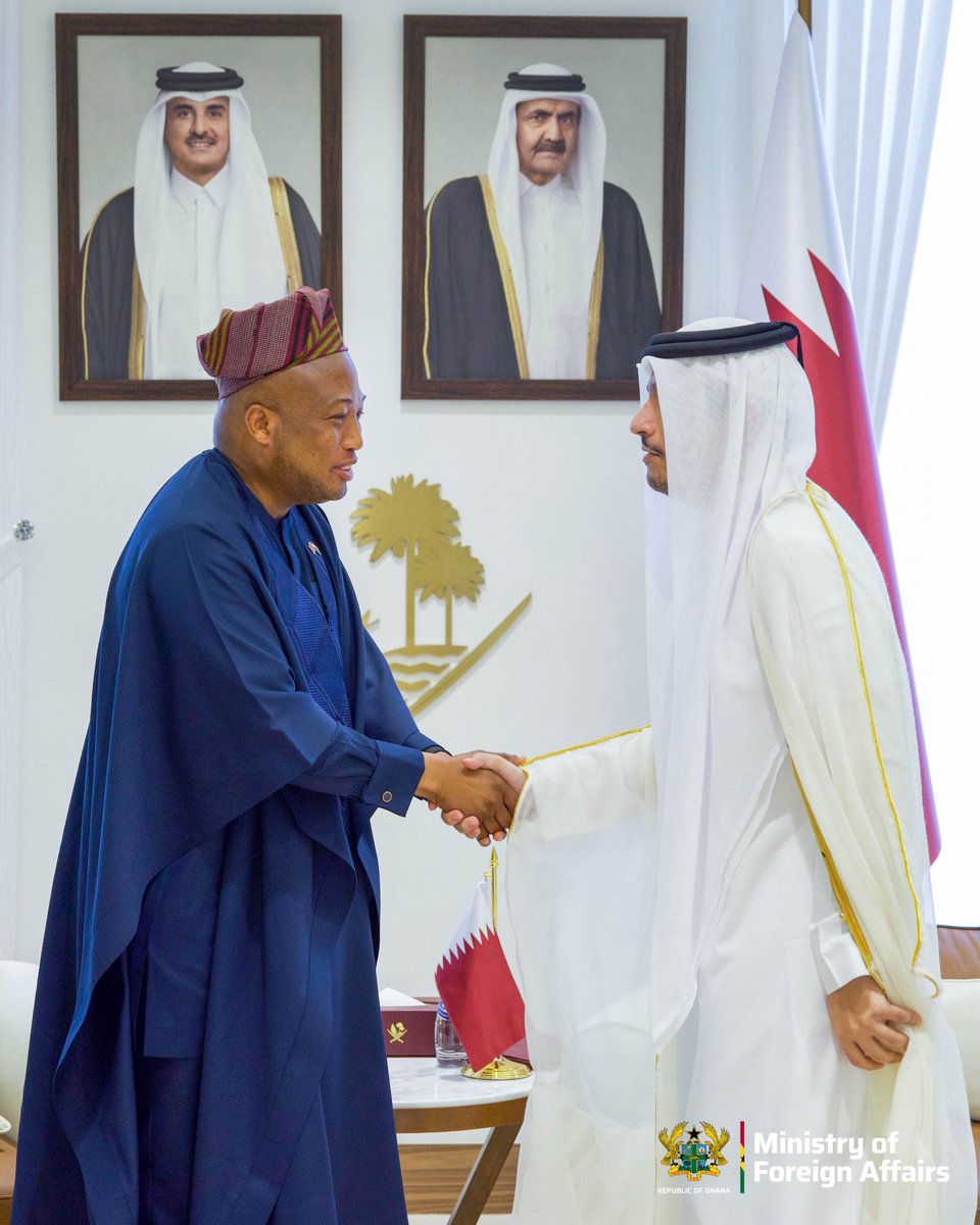 S_OkudzetoAblak's tweet image. I am in Qatar for an official visit on the invitation of the Prime Minister and Minister for Foreign Affairs, His Excellency Mohammed bin Abdulrahman bin Jassim bin Jaber Al Thani.

Our fruitful bilateral discussions have focused on forging closer ties, increasing trade,…