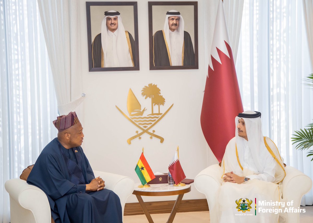 S_OkudzetoAblak's tweet image. I am in Qatar for an official visit on the invitation of the Prime Minister and Minister for Foreign Affairs, His Excellency Mohammed bin Abdulrahman bin Jassim bin Jaber Al Thani.

Our fruitful bilateral discussions have focused on forging closer ties, increasing trade,…