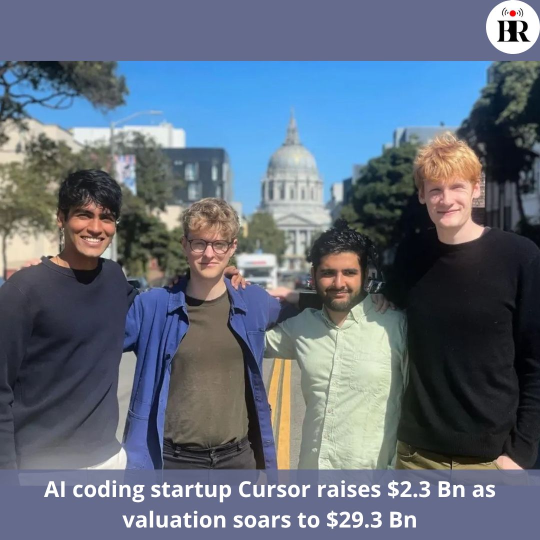businessreviewL's tweet image. AI coding startup @cursor_ai raises $2.3 Bn as valuation soars to $29.3 Bn

Read more :- buff.ly/7au0brU

#AICoding #CodingTools #DeepTech #MachineLearning #SoftwareEngineering