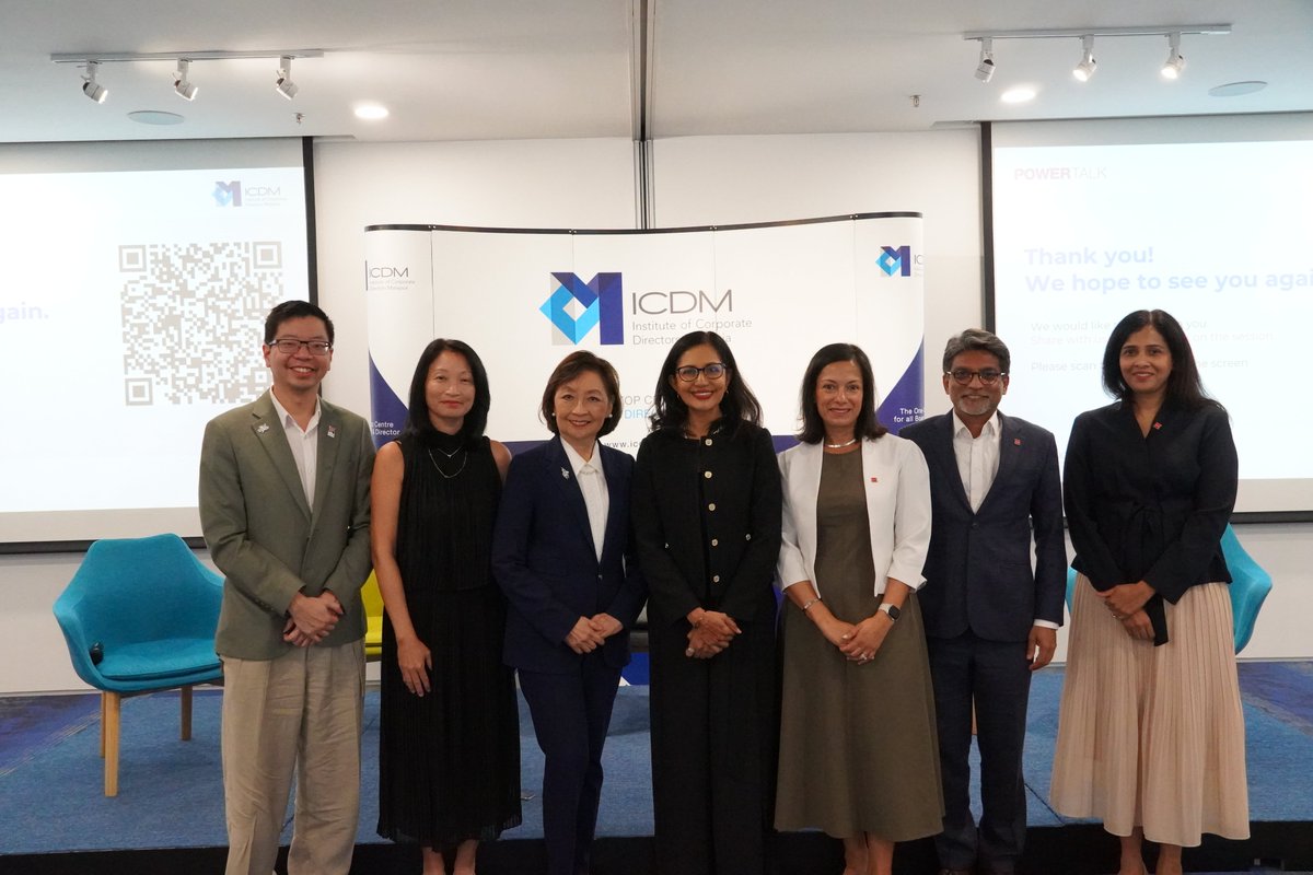 ICDMalaysia's tweet image. At our recent ICDM x ACCA deep dive, 70% of audit committees admitted they lack ESG oversight skills.

The good news: leading boards are already acting.

Is yours?

#ESG #Sustainability #ICDM #Leadership