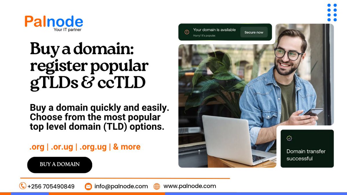 palnode's tweet photo. Buy a domain quickly and easily. Choose from the most popular top level domain (TLD) options. 
Buy now https://t.co/vNr3dOcbEI https://t.co/Y0iCGvXnrl