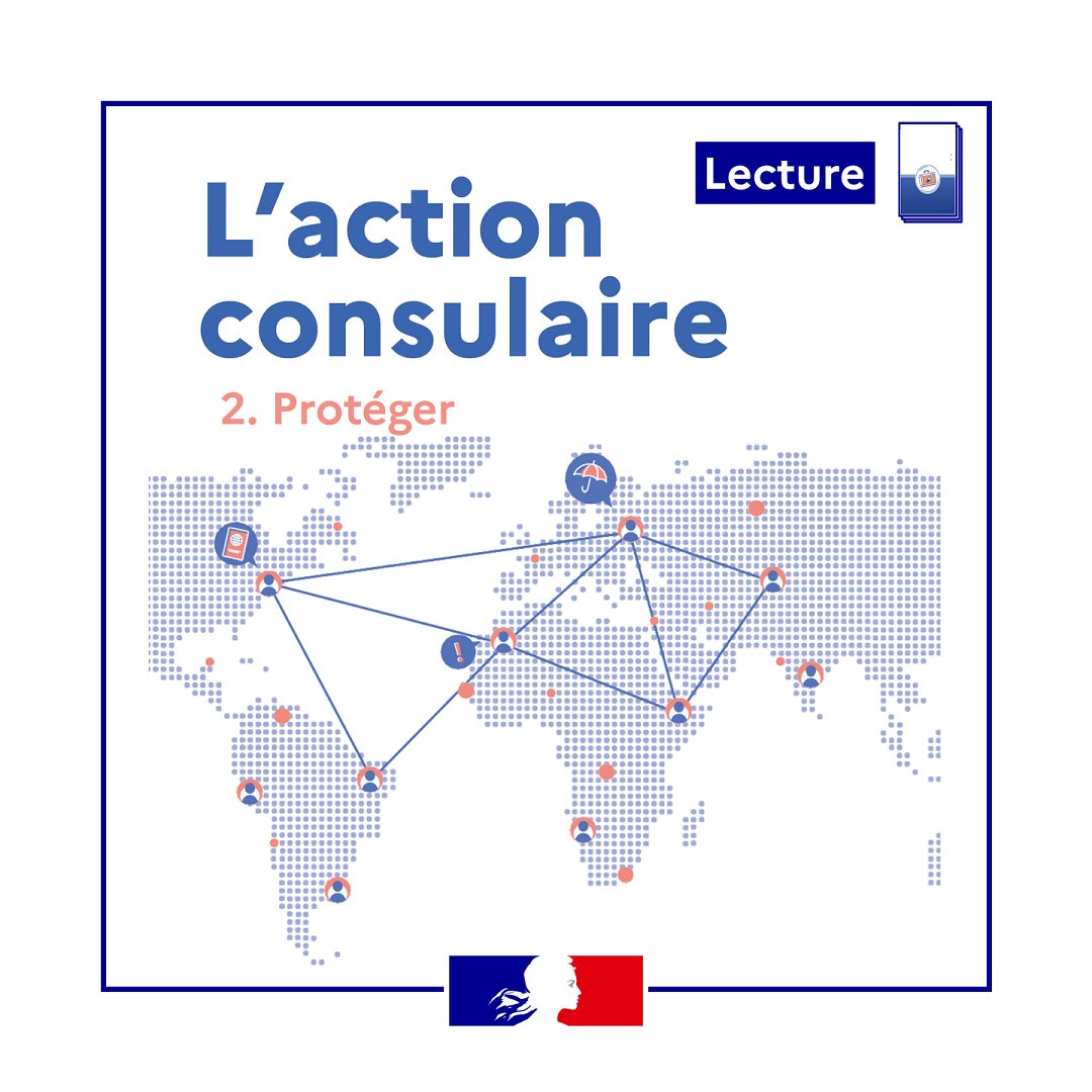 📖 #Vendredilecture
🧐 Quelles sont les missions des consulats ? 
2️⃣ Vous protéger : ils vous orientent vers les structures locales compétentes en cas de difficultés et vous fournissent des aides sociales et juridiques.
ℹ Vous trouverez la brochure sur : swll.to/DufEzQJ