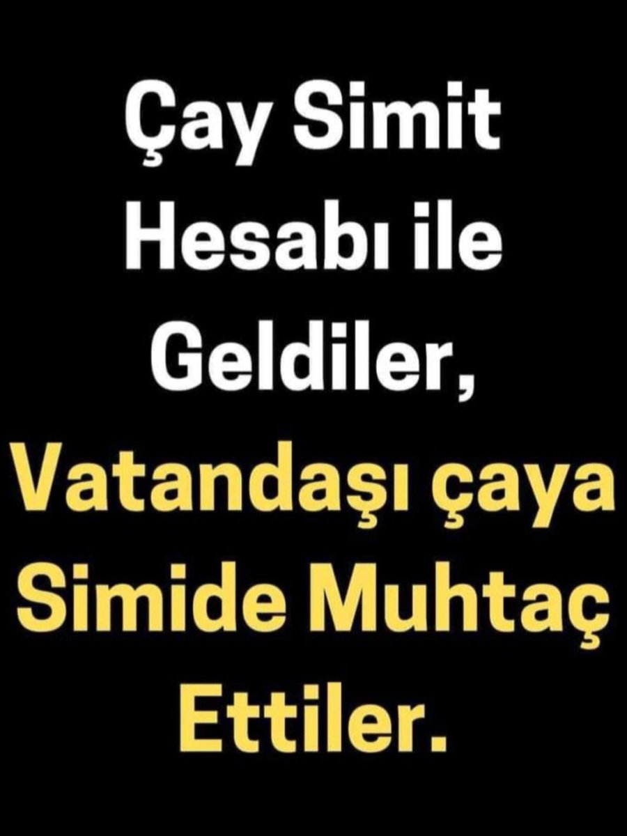 O kadar kalitesiz ve pahalı yaşıyor ki bunu bilmeyen turistler,  gurbetçiler gıda zehirlenmesinden ölüyor 

Emekliler derhal erken seçim istiyor Derhalll Derhalll 
#ÜlkeCanCekişiyor
