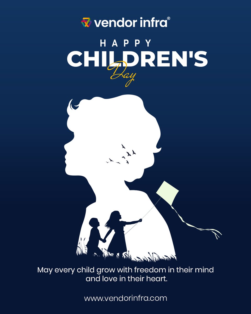 Vendor Infra wishes all the young minds a joyful and inspiring Children’s Day!
Let’s nurture the creators, innovators, and leaders of tomorrow.

#VendorInfra #ChildrensDay #FutureLeaders #NationBuilders