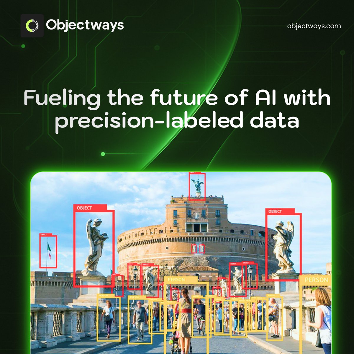 objectways's tweet image. High-quality training data is the bedrock of powerful machine learning models. We provide the accurate, scalable, and secure data annotation needed to bring your AI vision to life.​

​#DataAnnotation #MachineLearning #AI #DataQuality #ScalableSolutions #Objectways #TrainingData