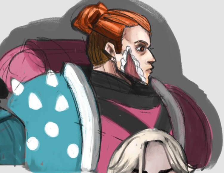darkmodeChaotic's tweet photo. I'm drawing my terran born 2nd Legion marines, and now i see that Barbie doesn't have too much genetic hangover her sons she just gives them big tiddies #art #warhammer40k #spacemarines https://t.co/FSW5Qo86rc