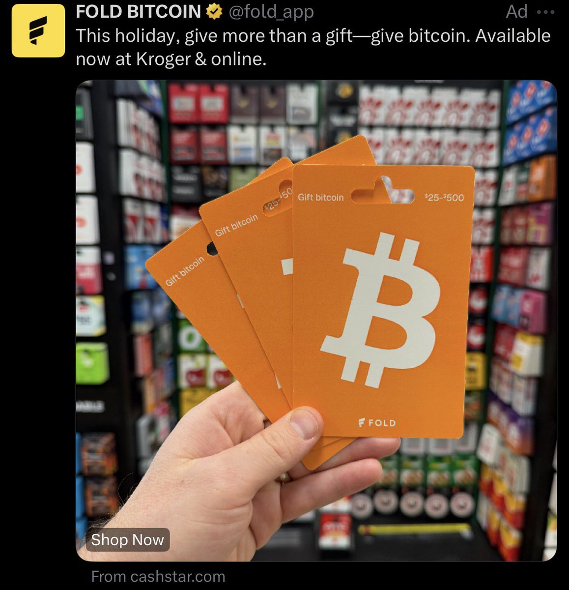 Nevermindcoin's tweet image. 🚀 5 BITCOIN GIFT CARDS GIVEAWAY 🚀
I’m giving away 5 gift cards in 4 days 🔥

To enter:
1️⃣ Follow me
2️⃣ Share this post
3️⃣ Tag 2 friends

That’s it. Winners announced in 4 days.
Good luck 🧡₿