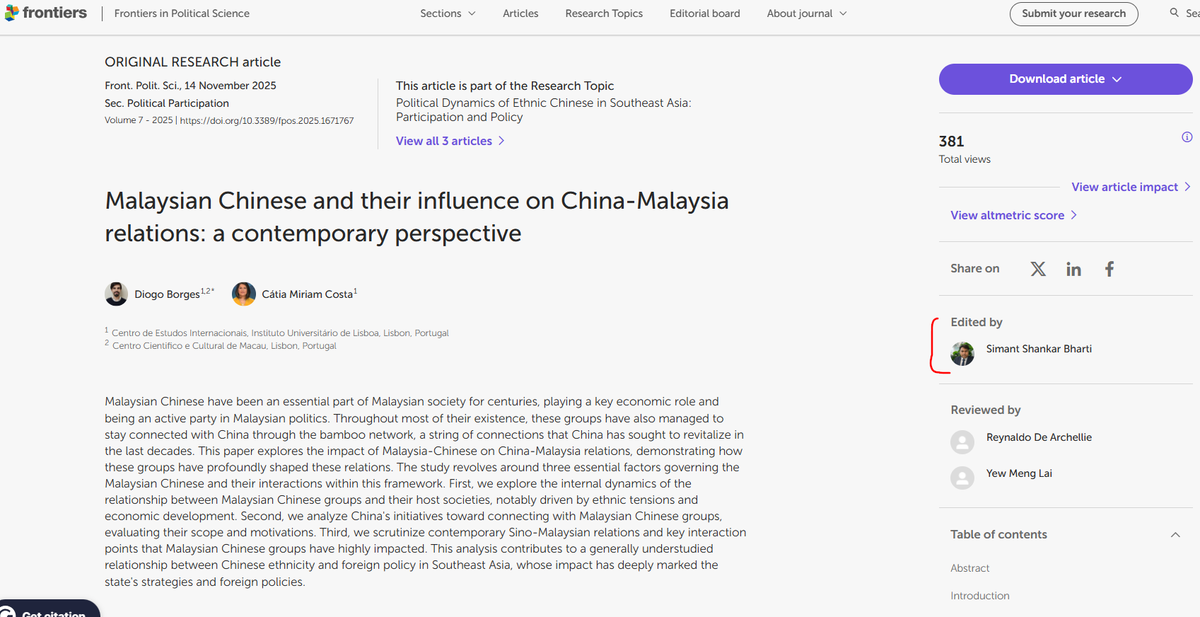 simant_uw's tweet image. First-ever role as editor at Frontiers in Political Science. Link: frontiersin.org/.../fpos.2025.…