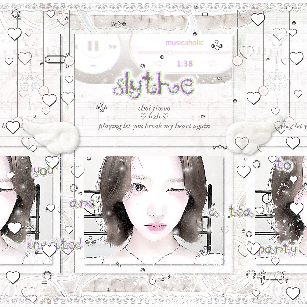 #ซ้ําไหมถามใจเธอดู 24 ♡ kindly dm𓈒